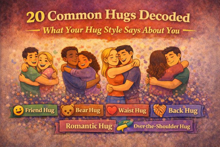 20 Most Common Hugs Meaning