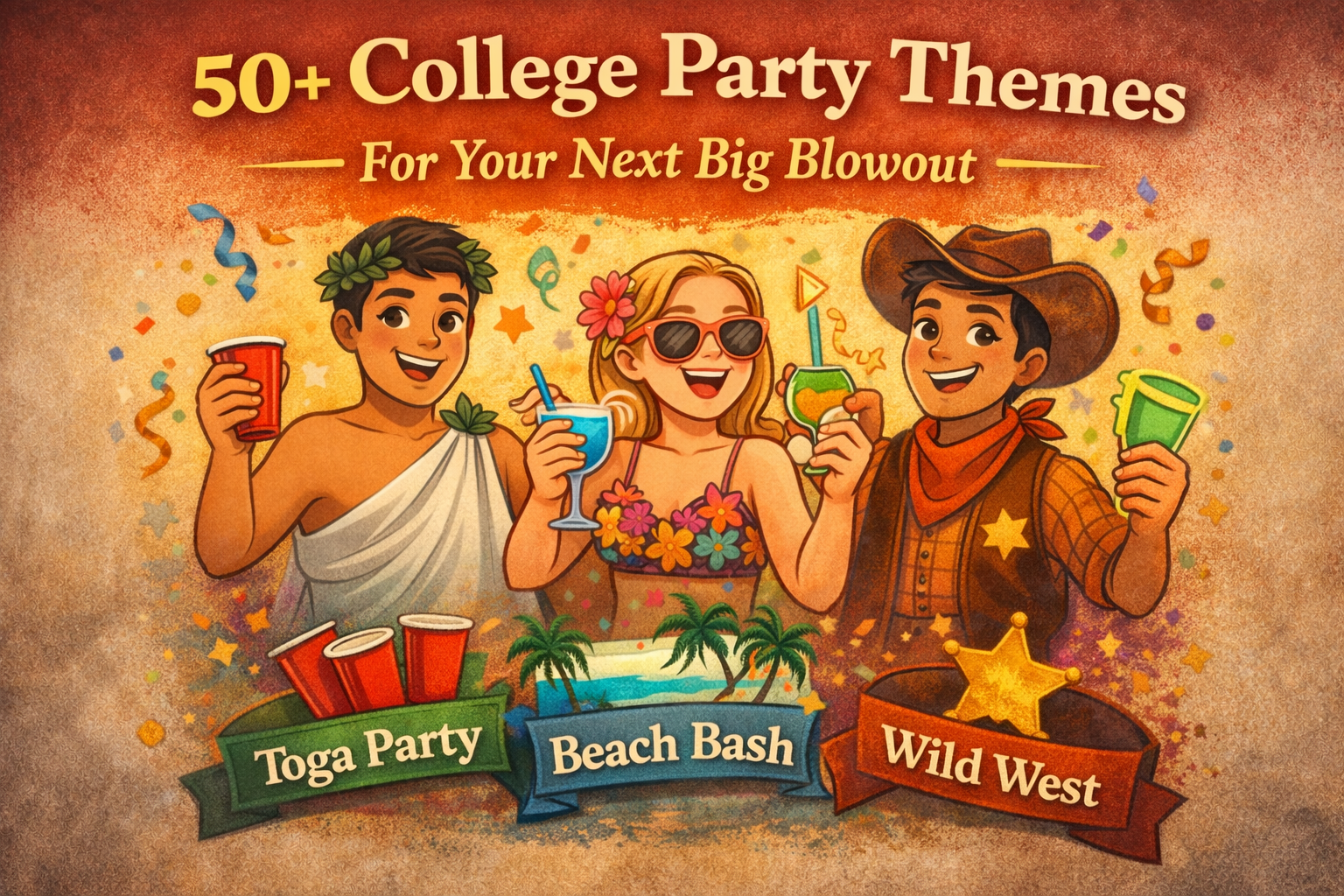 Best College Party Themes For Your Next Big Blowout