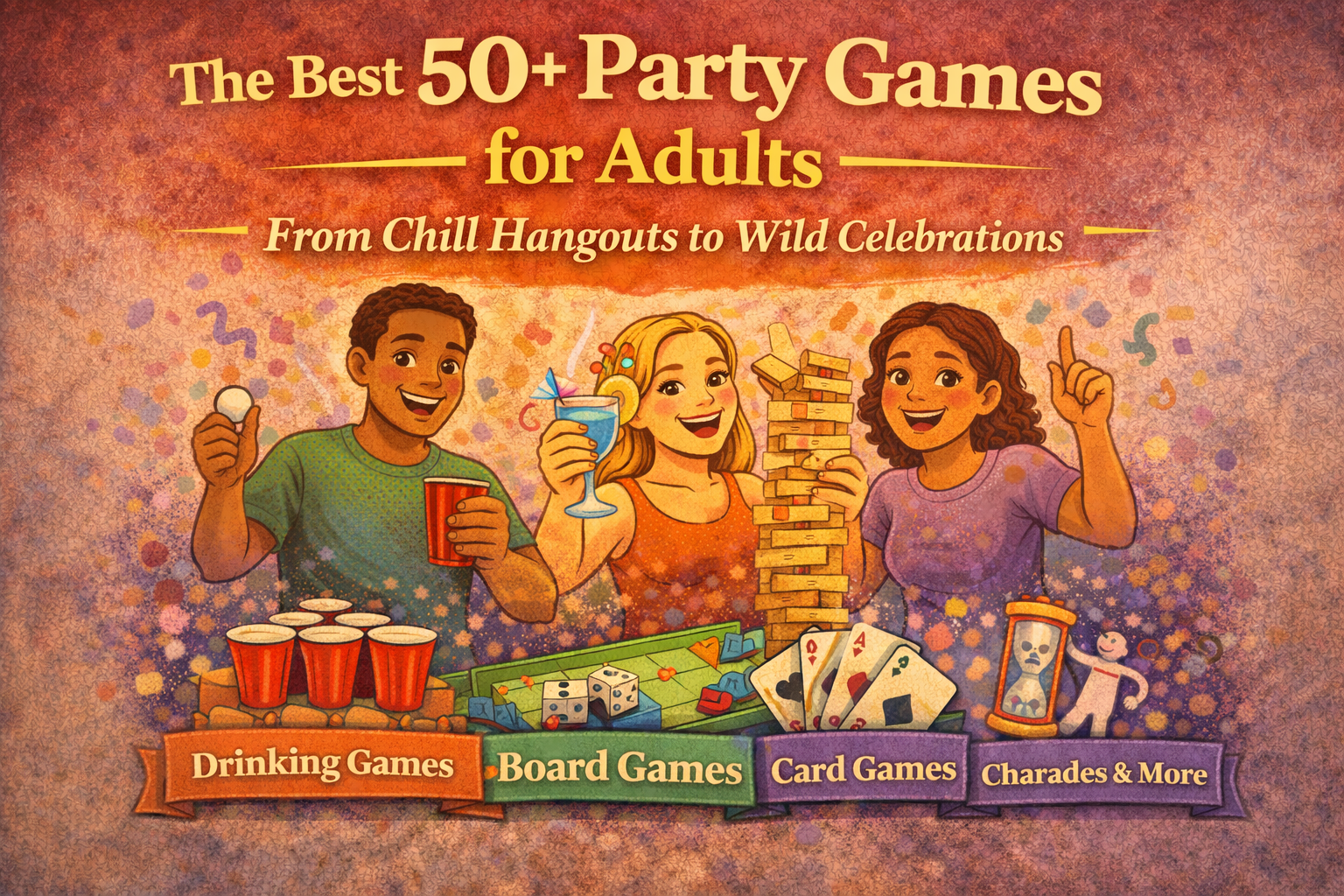 Best Party Games for Adults for Unforgettable Nights
