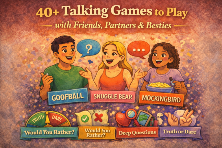 Best Talking Games for Friends and Besties